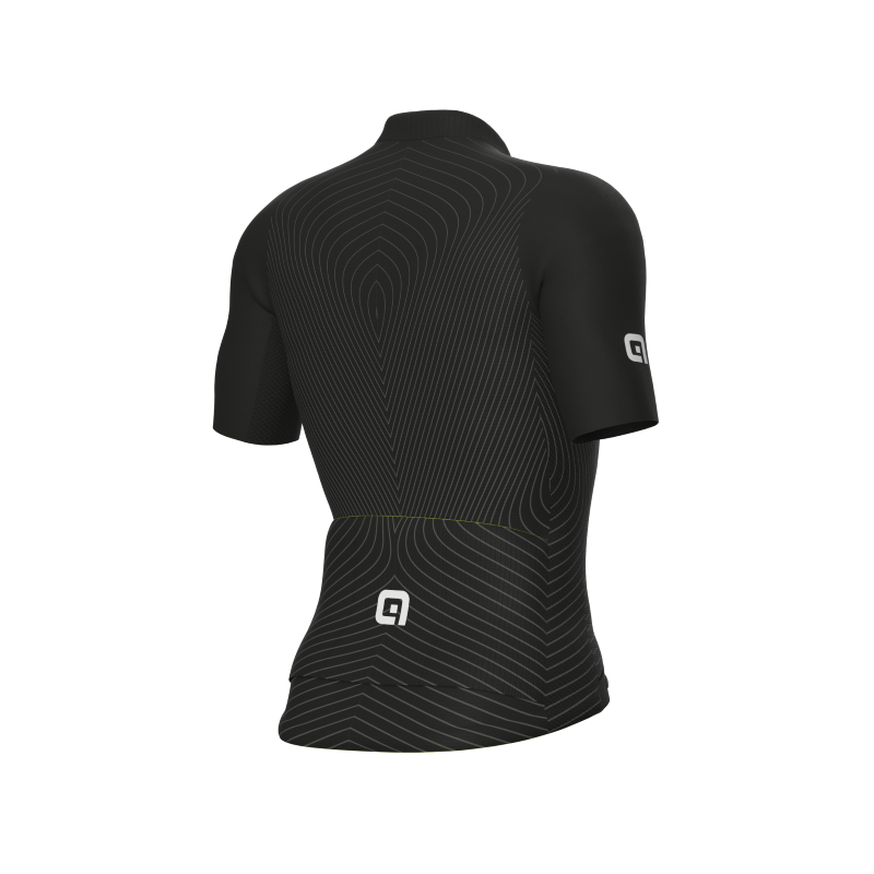 ALE' Maglia ciclismo ALE' PR-S ZIG ZAG nero 2023