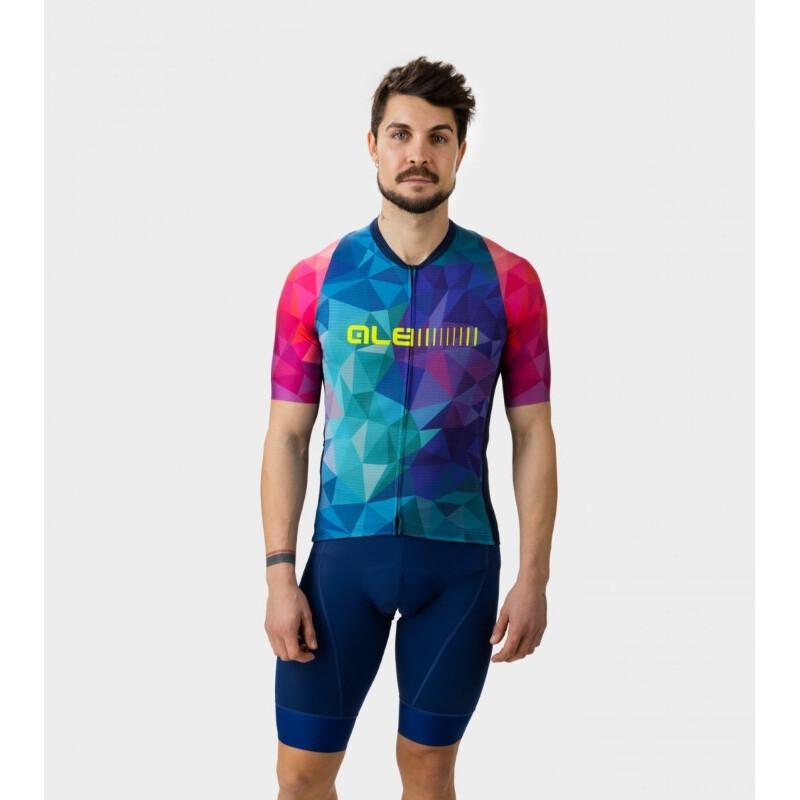 ALE' Maglia ciclismo ALE' PR-E VALLEY blu