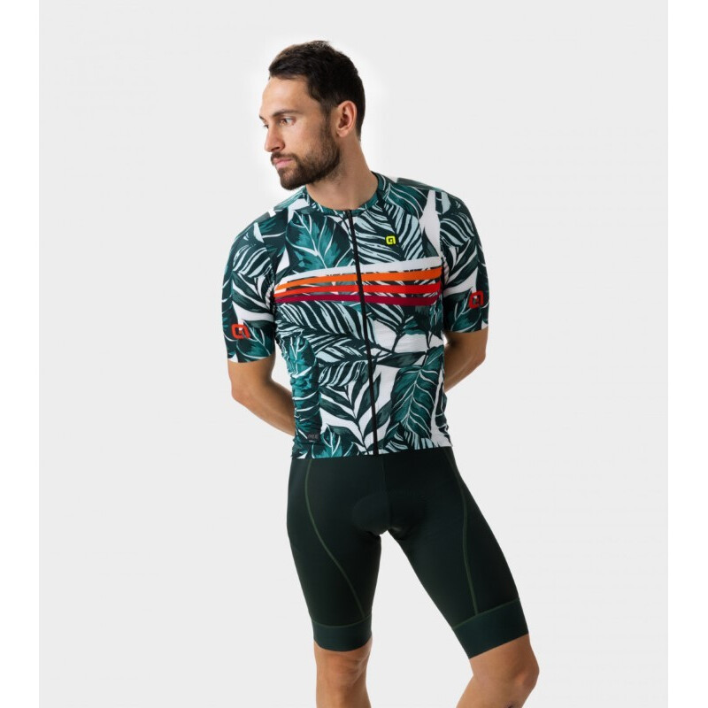 ALE' Maglia ciclismo ALE' PR-E WILD verde foresta 2023