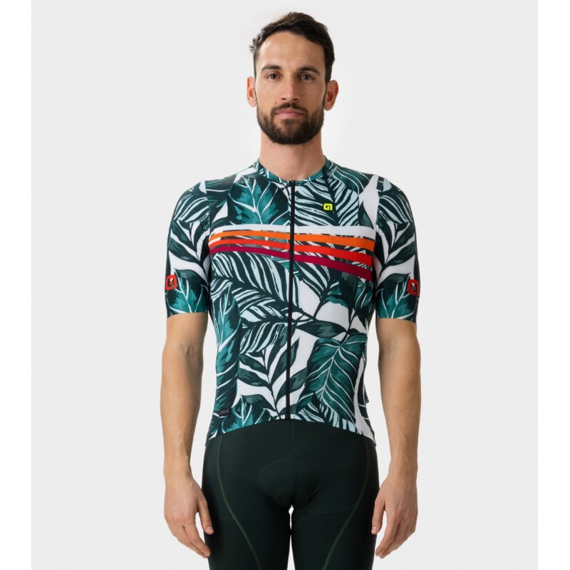 ALE' Maglia ciclismo ALE' PR-E WILD verde foresta 2023