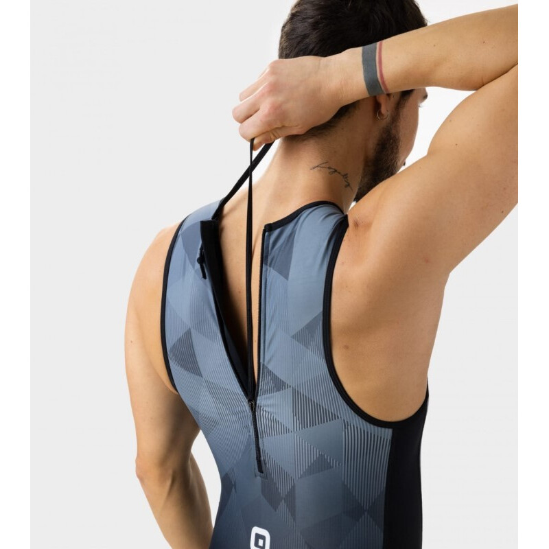 ALE' Body ciclismo ALE' TRIATHLON KYTE senza maniche grigio 2024