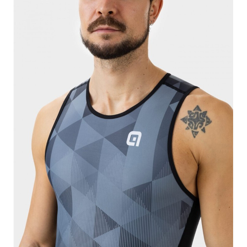 ALE' Body ciclismo ALE' TRIATHLON KYTE senza maniche grigio 2024