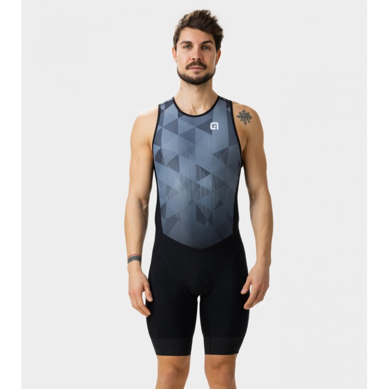 ALE' Body ciclismo ALE' TRIATHLON KYTE senza maniche grigio 2024