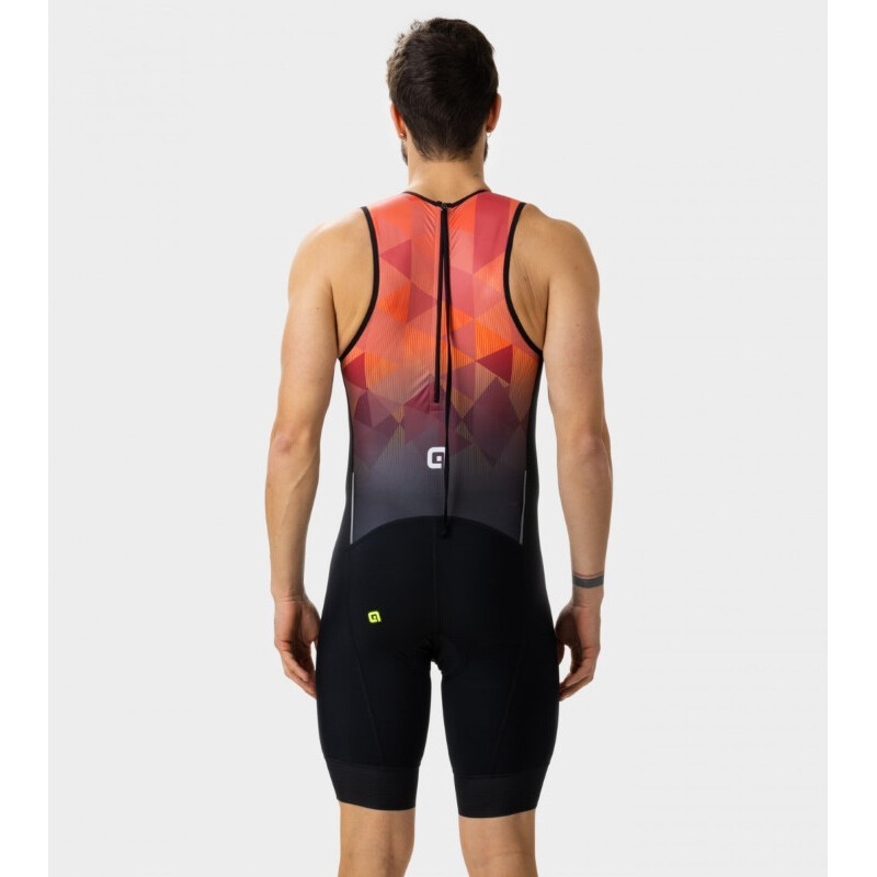 ALE' Body ciclismo ALE' TRIATHLON KYTE senza maniche rosso 2024