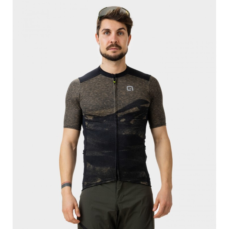 ALE' Maglia ciclismo ALE' OFF ROAD-GRAVEL mountain marrone 2024