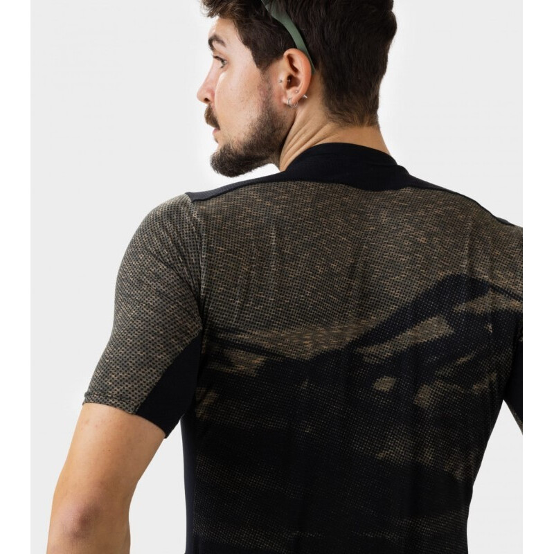 ALE' Maglia ciclismo ALE' OFF ROAD-GRAVEL mountain marrone 2024