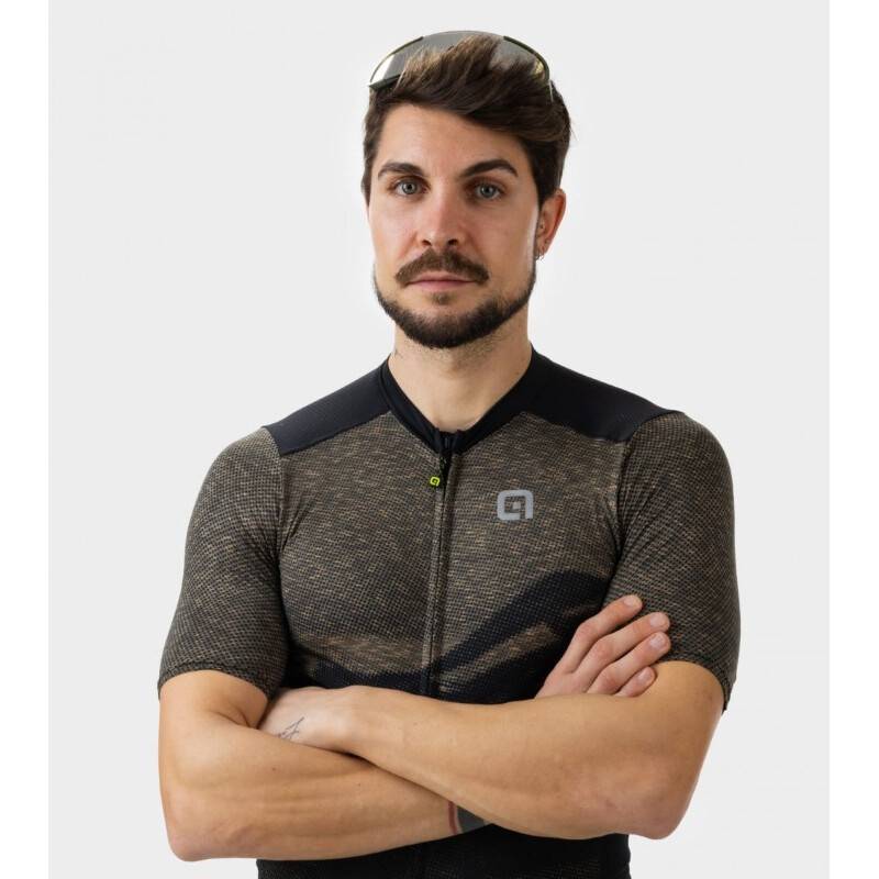 ALE' Maglia ciclismo ALE' OFF ROAD-GRAVEL mountain marrone 2024