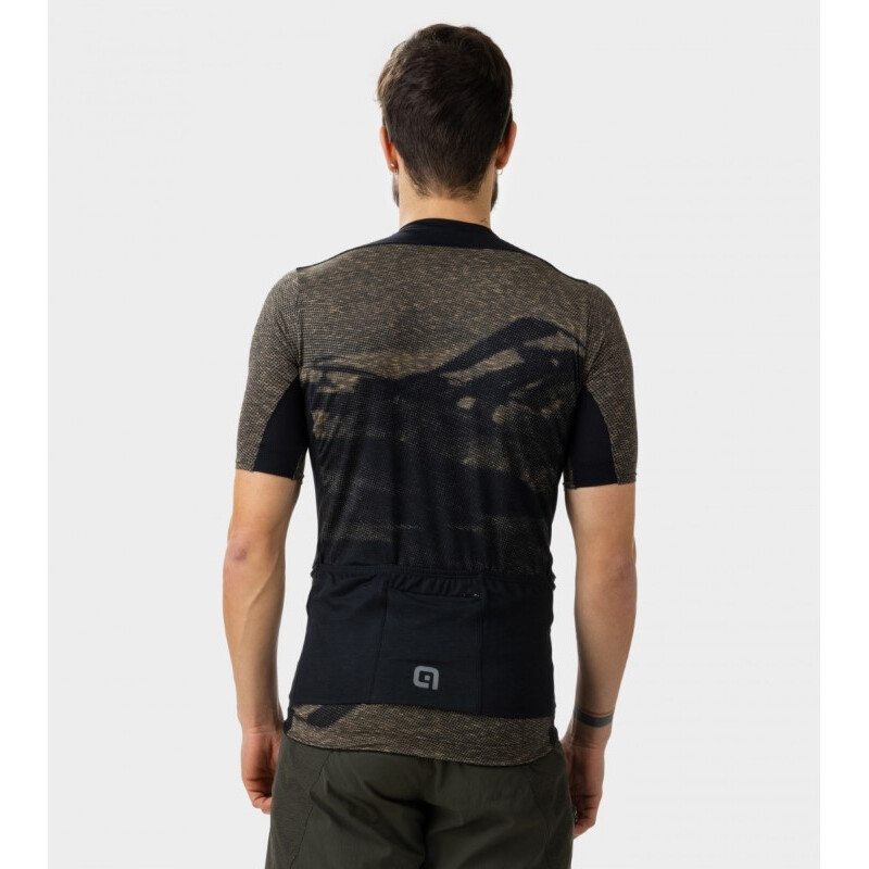 ALE' Maglia ciclismo ALE' OFF ROAD-GRAVEL mountain marrone 2024