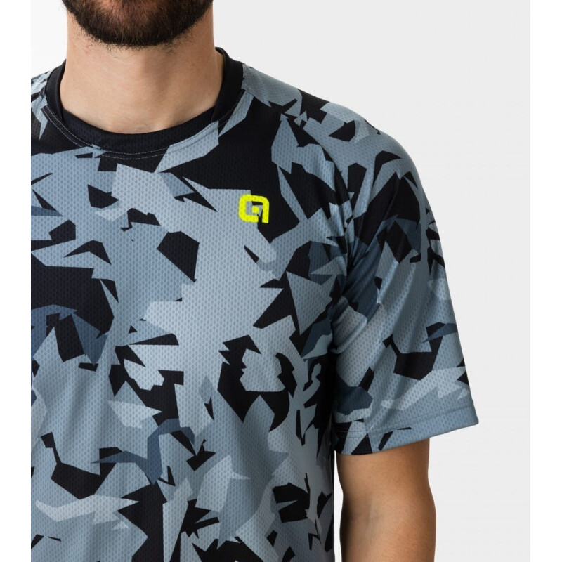 ALE' Maglia ciclismo ALE' OFF ROAD - MTB CORNER grigio 2023