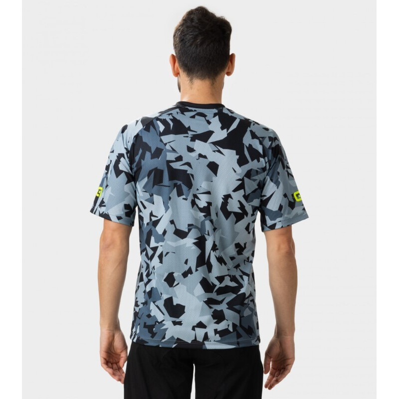 ALE' Maglia ciclismo ALE' OFF ROAD - MTB CORNER grigio 2023