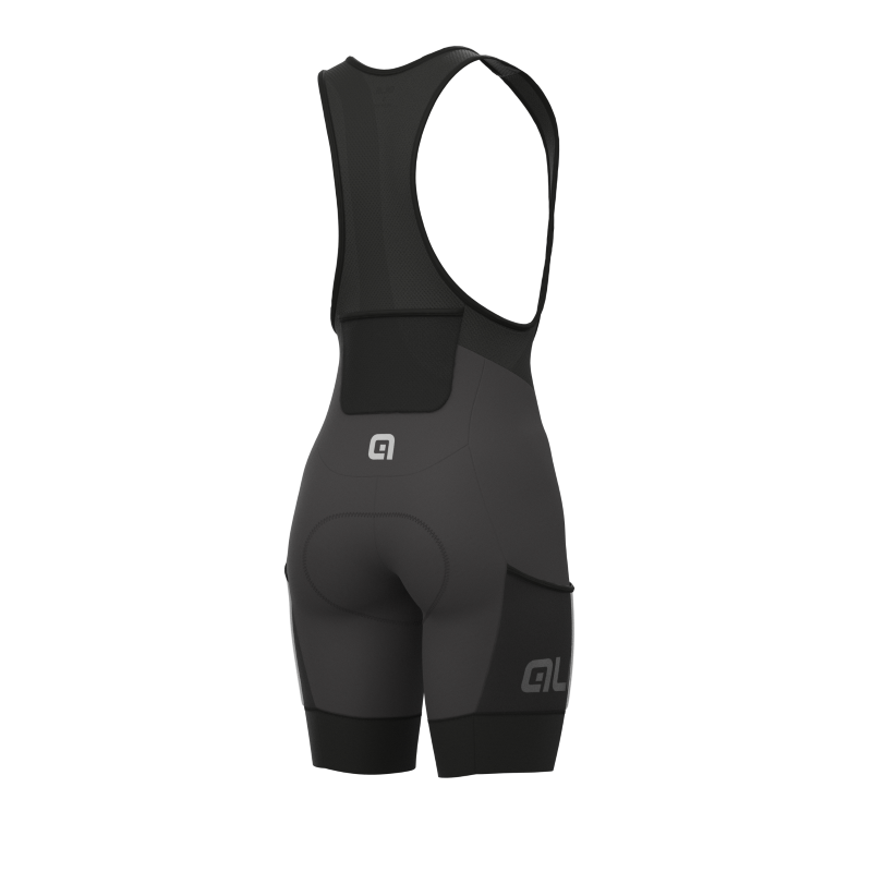 ALE' Pantaloncini ciclismo donna ALE' OFF ROAD - GRAVEL STONES CARGO grigio