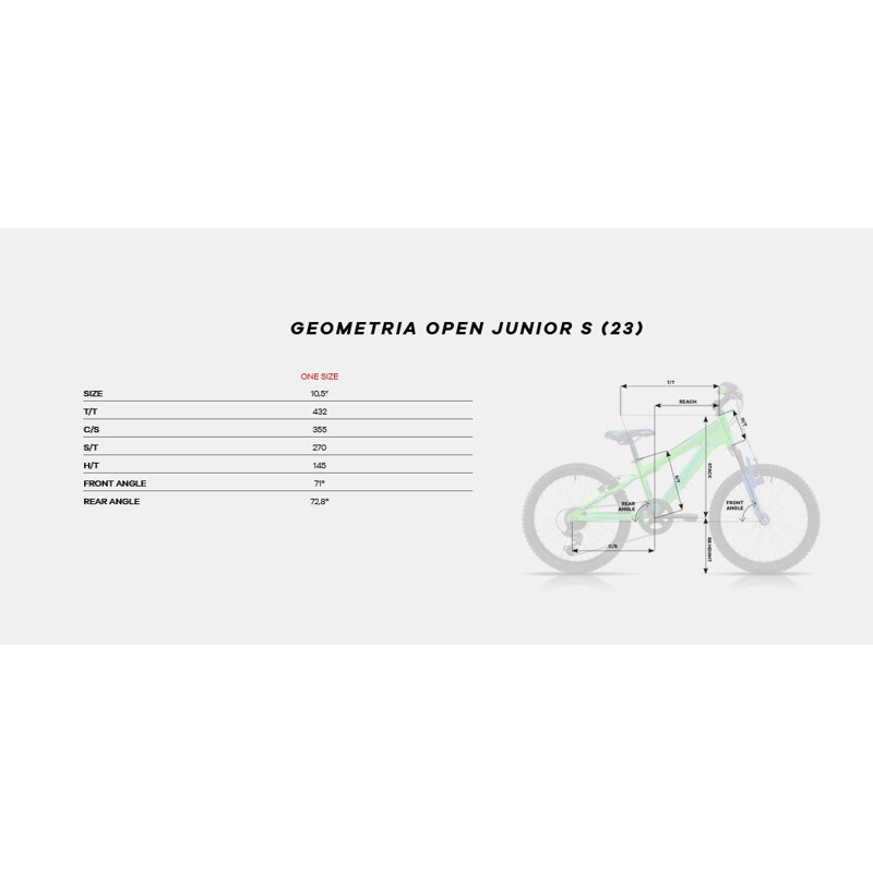Megamo MTB da bambini MEGAMO OPEN JUNIOR S 20" 6v.
