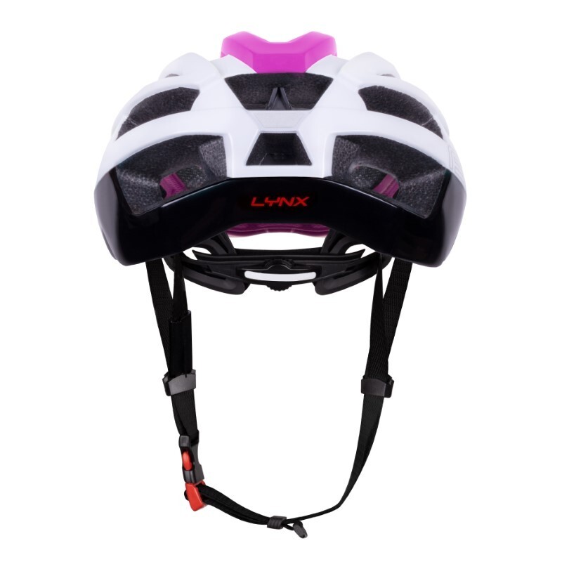 Force Casco bici da strada road Force lynx rosa