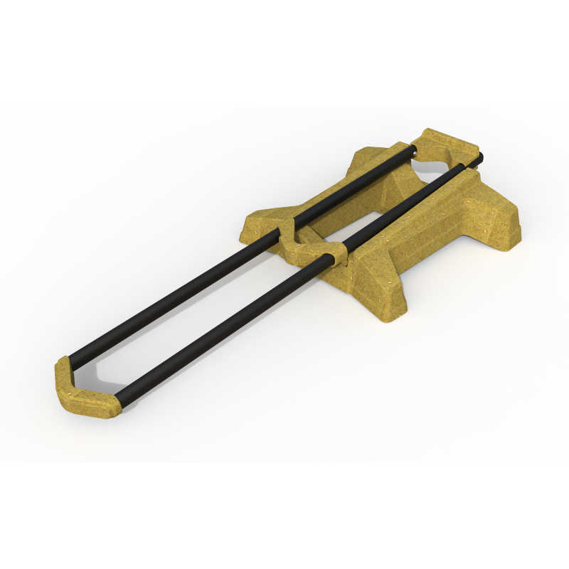 PERUZZO Cavalletto portabici Peruzzo Lybra 422 richiudibile MTB CORSA E-BIKE Bamboo