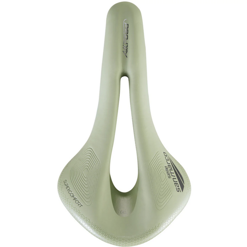 SELLE SAN MARCO Sella bici Selle San Marco Allroad Open-Fit Supercomfort Racing Wide Xsilite verde