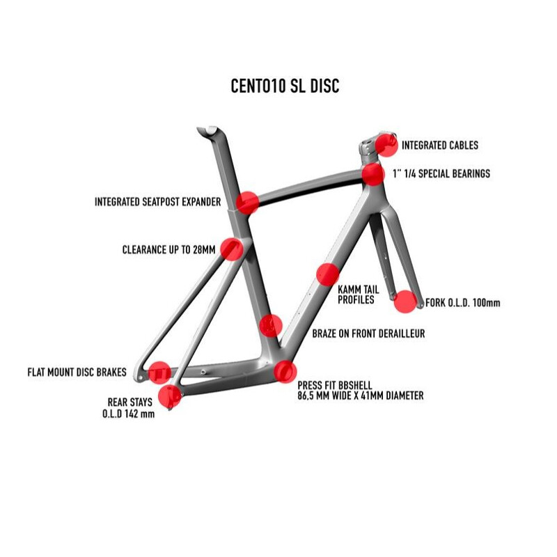 WILIER Bici da corsa WILIER Cento10 SL DISC FORCE AXS 12V rx26