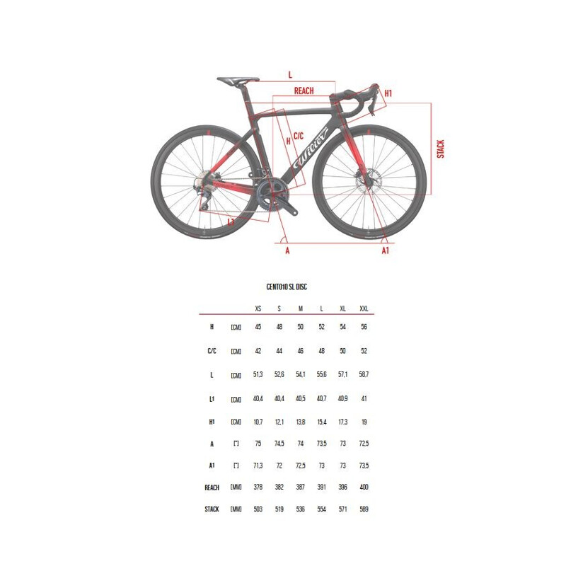 WILIER Bici da corsa WILIER Cento10 SL DISC FORCE AXS 12V rx26