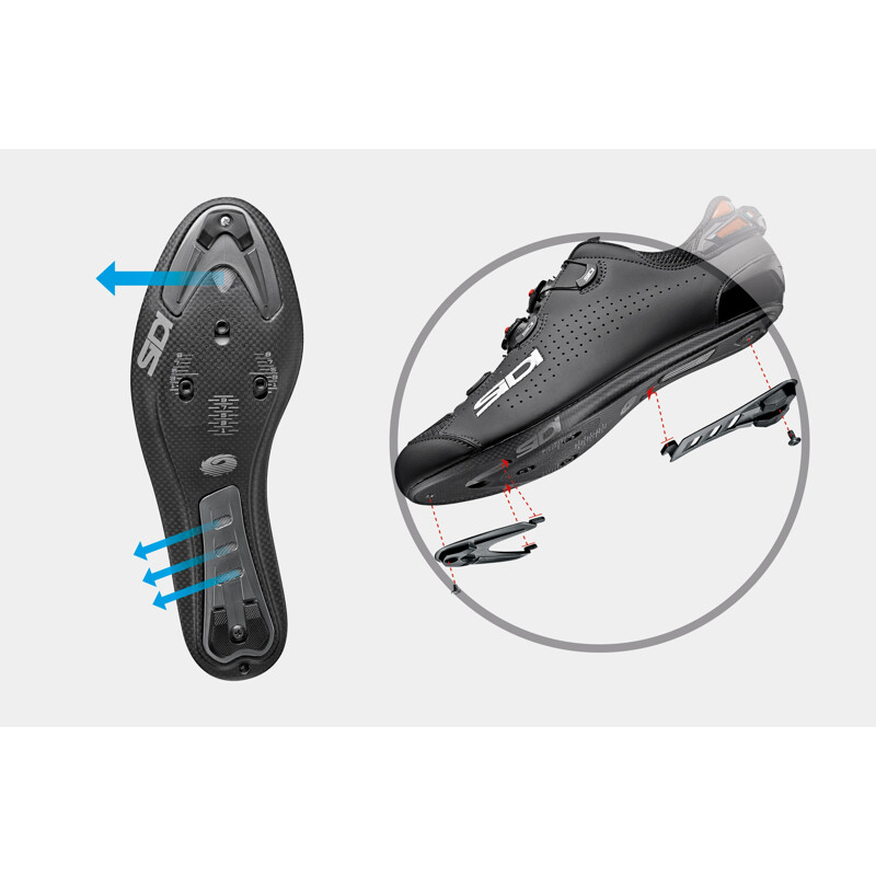 SIDI Scarpe per bici da corsa SIDI SHOT 2S 2025 nero