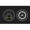 Topeak TOPEAK Set parafanghi TetraFender G1 & G2 - per ruote 650C - 700C