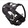 EXUSTAR Pedali EXUSTAR E-PS816 C8 Indoor Spinning in Alluminio DOPPIO aggancio spd+ flat con gabbietta