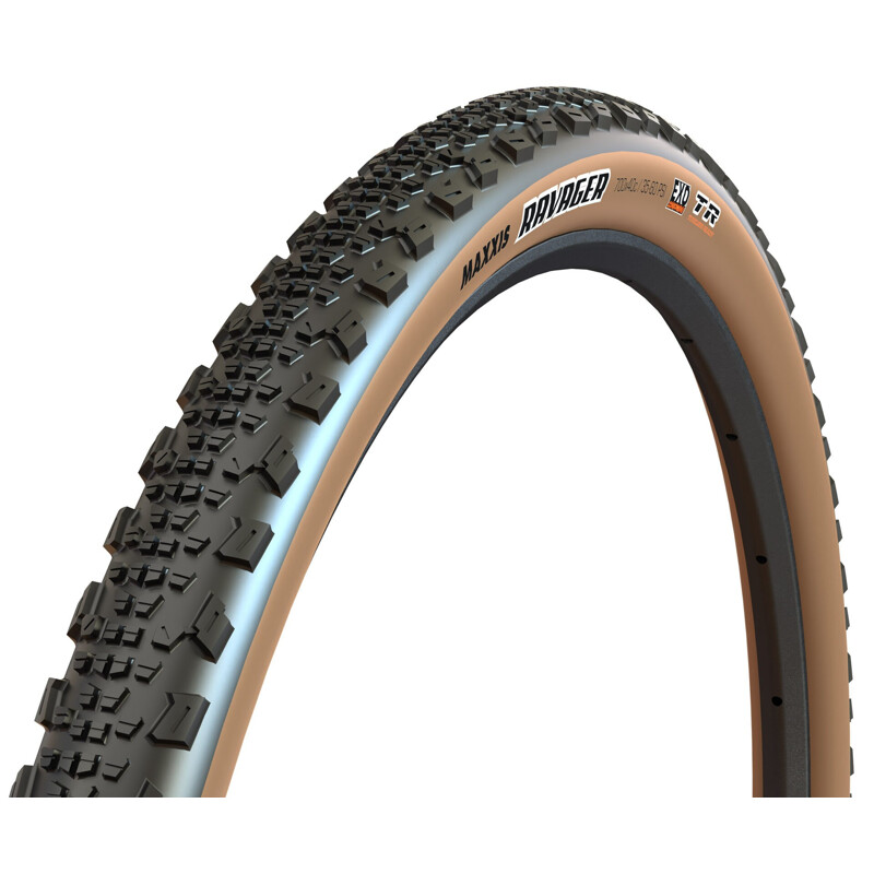 MAXXIS Copertone MAXXIS Ravager 700X40c EXO TR Tanwall nero/para 60TPI pieghevole