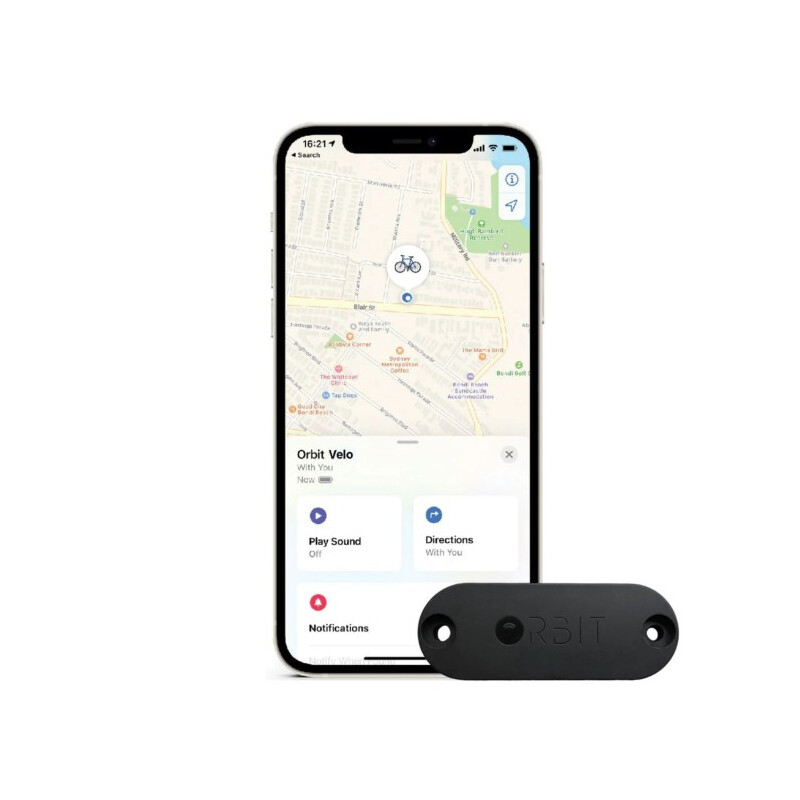 Orbit Antifurto Orbit Velo tracker per bici Find My Apple