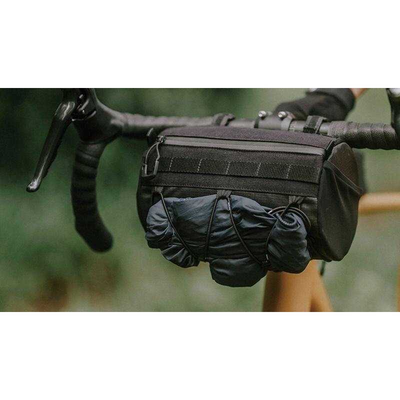 Topeak Topeak Borsello al manubrio Tubular BarBag (3,8 L) nero con cinturini in velcro