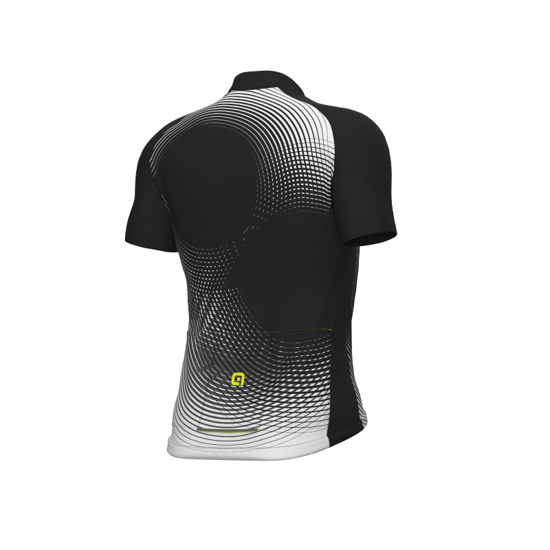 ALE' Maglia ciclismo ALE' OPTICAL PRAGMA nero 2025