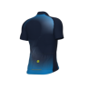 ALE' Maglia ciclismo ALE' OPTICAL PRAGMA blu 2025