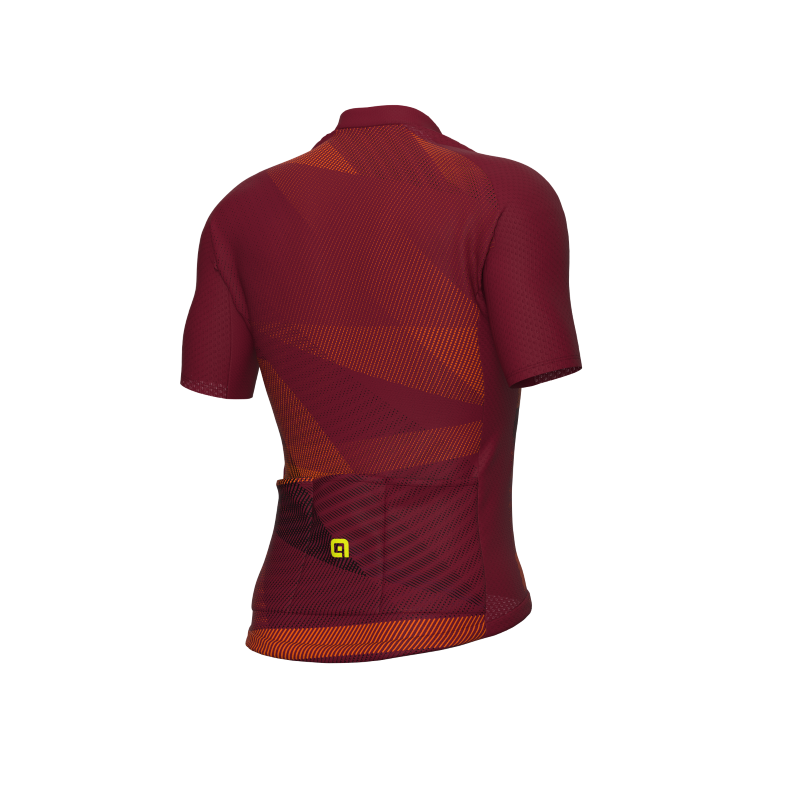 ALE' Maglia ciclismo ALE' CONNECT PRAGMA bordeaux 2025