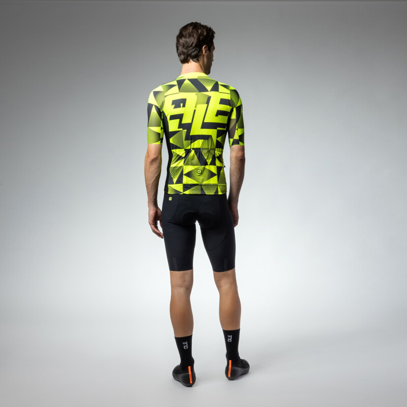 ALE' Maglia ciclismo ALE' MULTIVERSO PR-E giallo fluo 2026