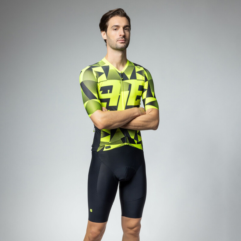 ALE' Maglia ciclismo ALE' MULTIVERSO PR-E giallo fluo 2026