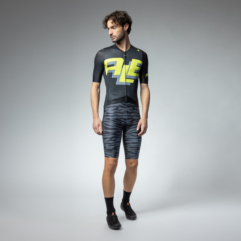 ALE' Maglia ciclismo ALE' SAUVAGE PR-E nero 2024