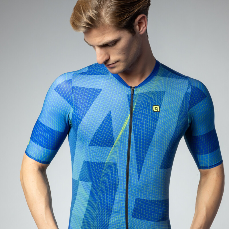 ALE' Maglia ciclismo ALE' SYNERGY PR-E blu 2025