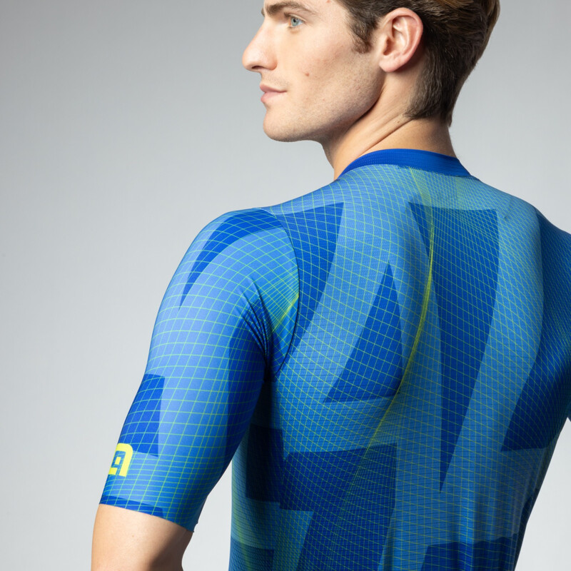 ALE' Maglia ciclismo ALE' SYNERGY PR-E blu 2025