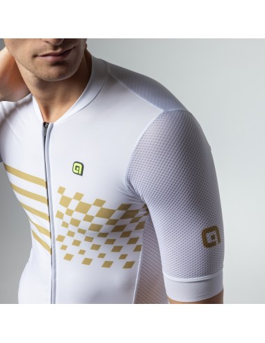Maglia ciclismo ALE' PLAY PR-E bianco