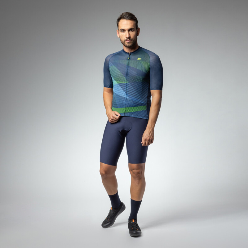 ALE' Maglia ciclismo ALE' CONNECT PRAGMA blu 2025