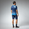 ALE' Maglia ciclismo ALE' OPTICAL PRAGMA blu 2025