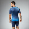 ALE' Maglia ciclismo ALE' OPTICAL PRAGMA blu 2025