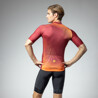 ALE' Maglia ciclismo ALE' OPTICAL PRAGMA bordeaux 2025