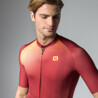 ALE' Maglia ciclismo ALE' OPTICAL PRAGMA bordeaux 2025
