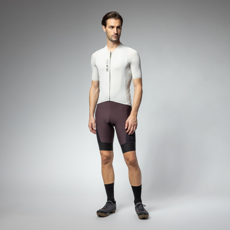 ALE' Maglia ciclismo ALE' COLOR BLOCK OFF ROAD PRAGMA stone 2024