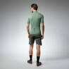 ALE' Maglia ciclismo garvel ALE' COLOR BLOCK OFF ROAD PRAGMA verde militare 2024