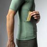 ALE' Maglia ciclismo garvel ALE' COLOR BLOCK OFF ROAD PRAGMA verde militare 2024