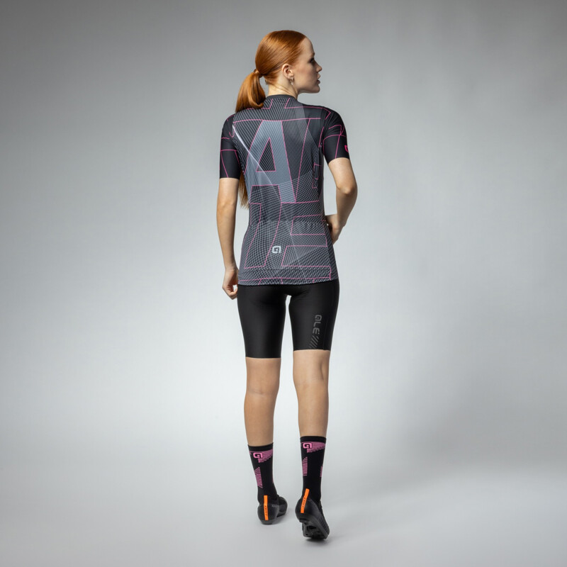 ALE' Maglia ciclismo donna ALE' SYNERGY PR-E nero 2024