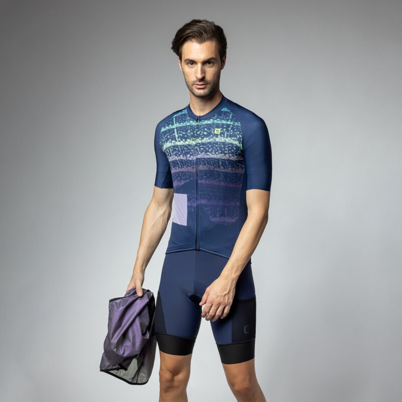ALE' Maglia ciclismo ALE' CREEK OFF ROAD - GRAVEL blu 2024