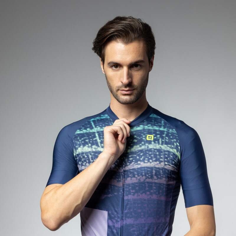 ALE' Maglia ciclismo ALE' CREEK OFF ROAD - GRAVEL blu 2024