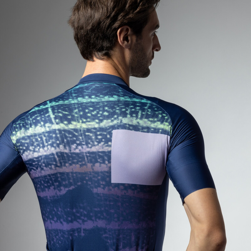 ALE' Maglia ciclismo ALE' CREEK OFF ROAD - GRAVEL blu 2024