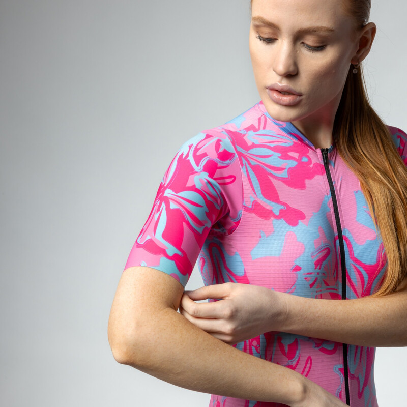 ALE' Maglia ciclismo donna ALE' HONOLULU PR-E rosa 2024
