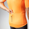 ALE' Maglia ciclismo ALE' COLOR BLOCK PRAGMA arancio fluo 2024